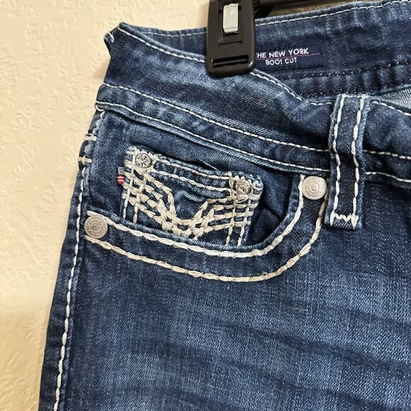 Vigoss, Women's Blue Jeans The New York Boot Cut, Size 7 - Picture 6 of 11